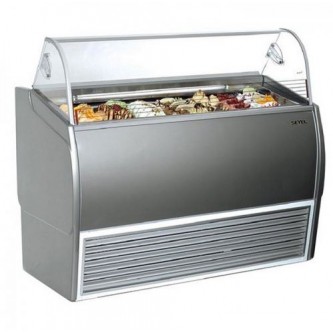 Gelato Display Freezer - 8 Flavors (Sevel)